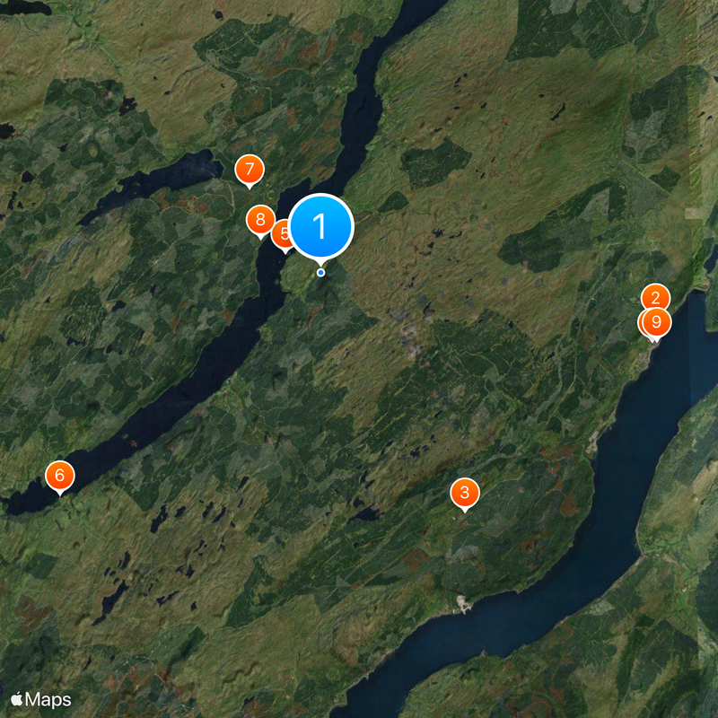 Argyll Map