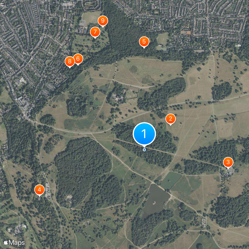 Richmond Park Map