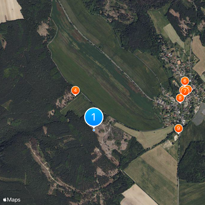 Bohemian Switzerland Map