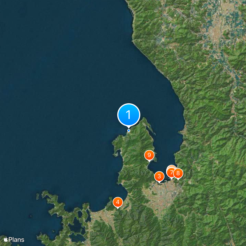 Monju Nuclear Power Plant Map