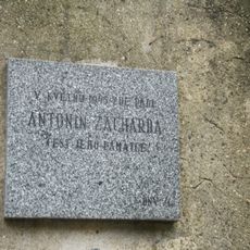 Pamětní deska Antonína Zachardy