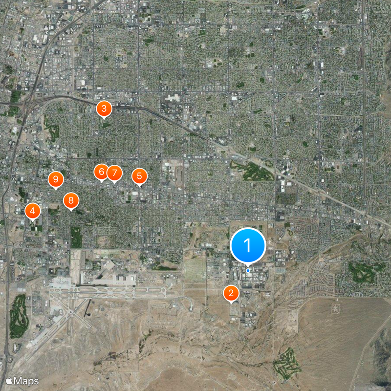 Sandia National Laboratories Map