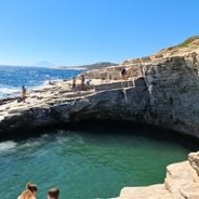 Bassins naturels en Grèce