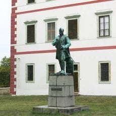 Socha Václava Budovce z Budova v Mnichově Hradišti