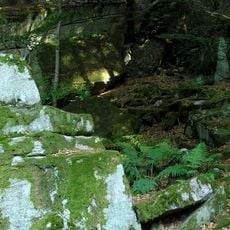 Felsgruppe Die großen Steine NW von Riedenberg