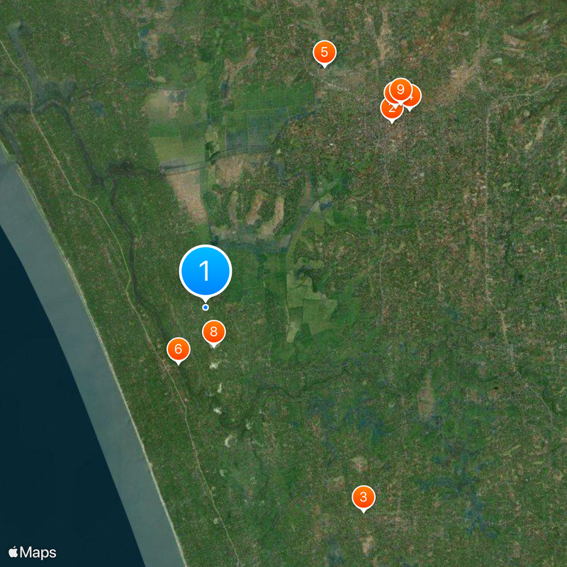 Avanangattilkalari Vishnumaya Temple Mappa