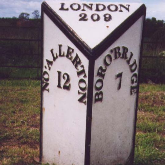 Mile-Post Approximately 100 Metres To South Of Kibber Hall