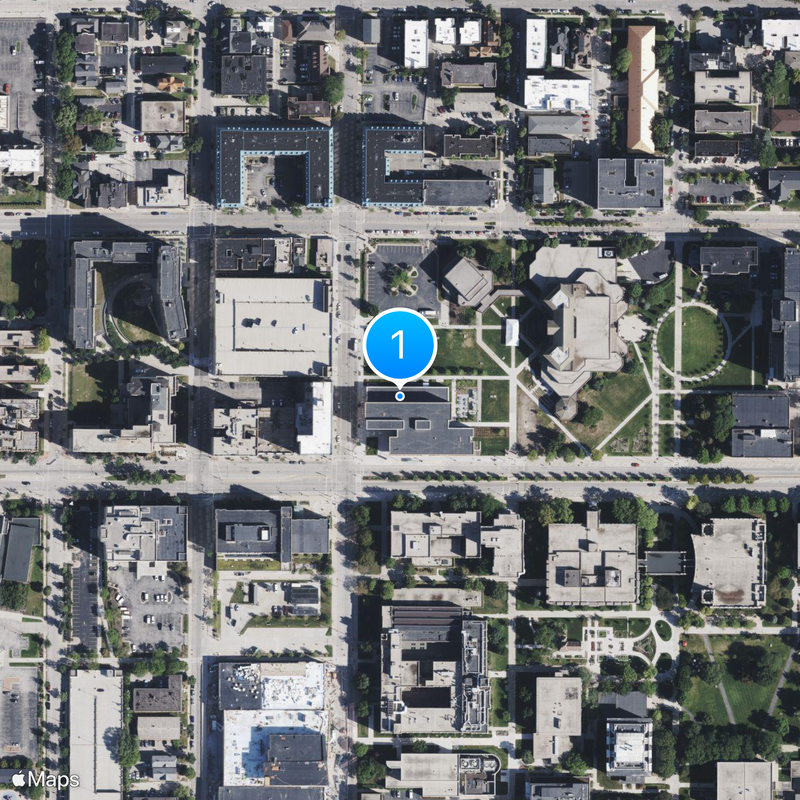 Marquette University Map