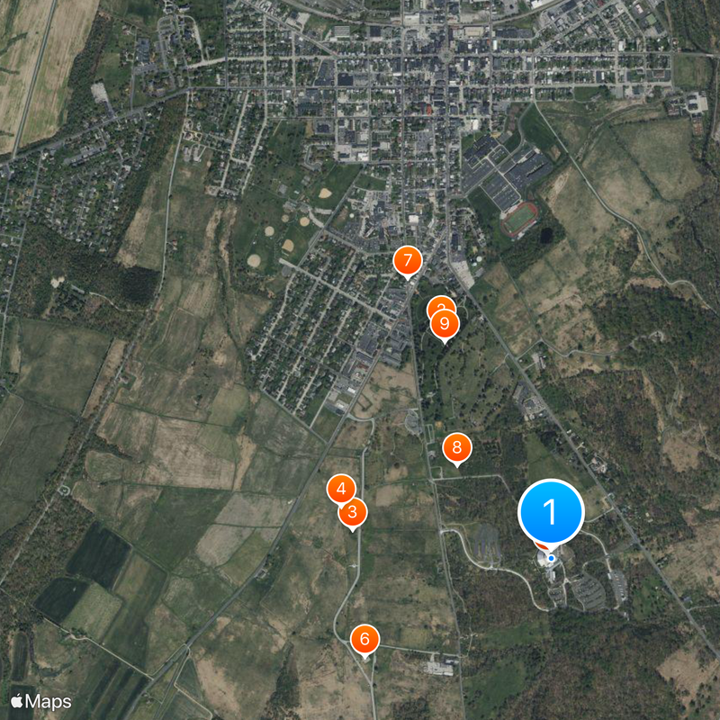 Gettysburg Battlefield Map