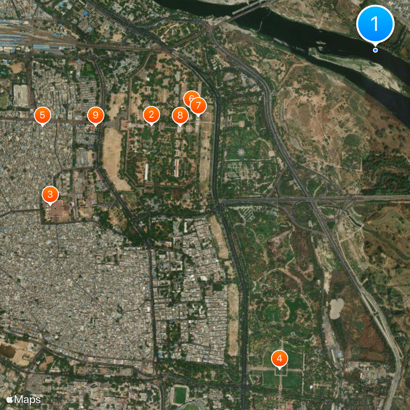 Gandhi Nagar Map