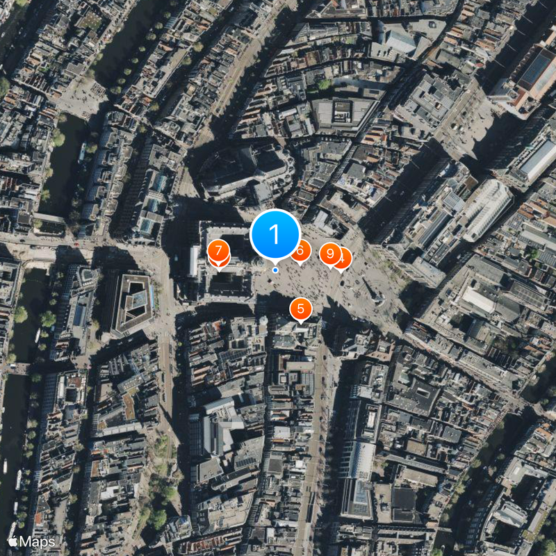 Capital of the Netherlands Map
