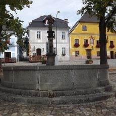 Statue of John of Nepomuk in Kašperské Hory