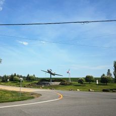 Monument featuring aircraft