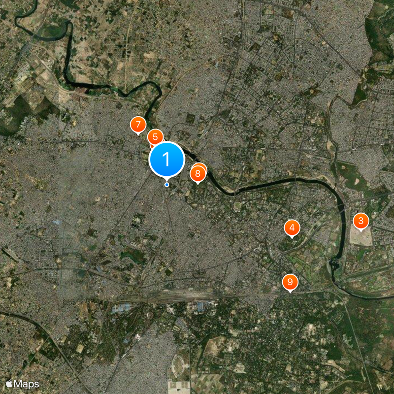 Chota Imambara Mappa