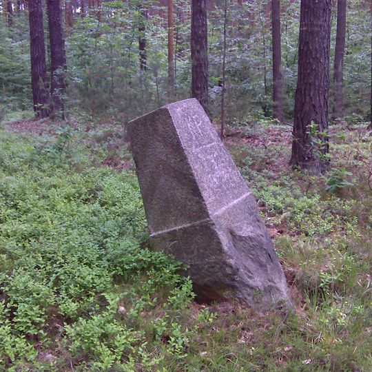 Sächsisch-Preußischer Grenzstein: Pilar Nr. 132