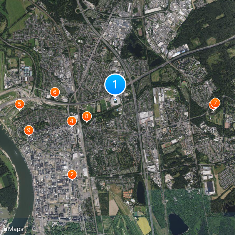BayArena Map