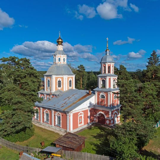 Our Lady of Kazan church, Verkhniye Kotitsy