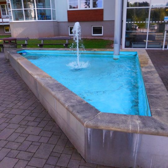 Fountain at Rehabilitation Institute Hostinné