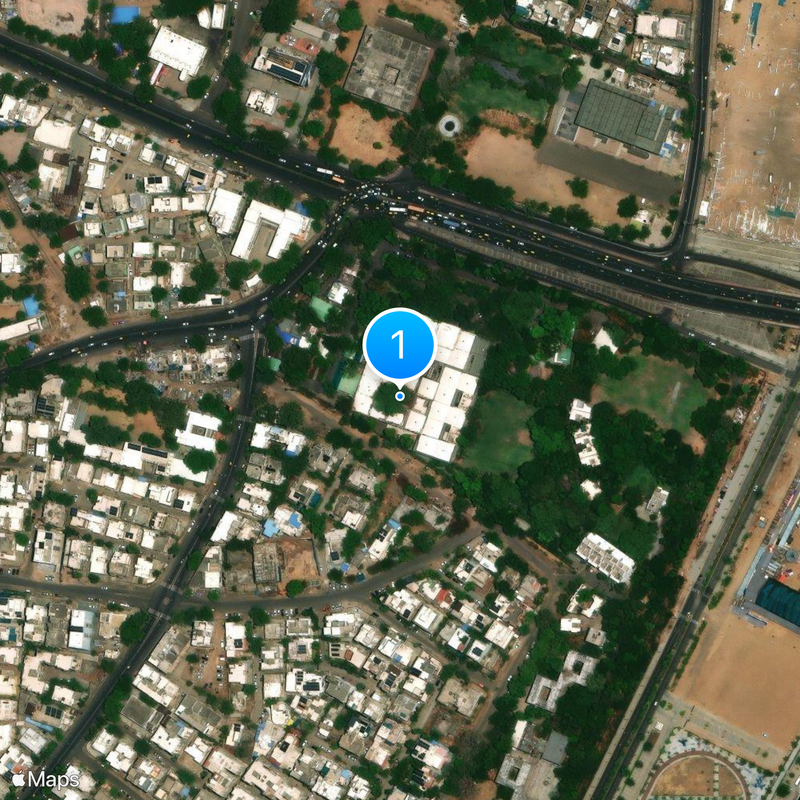 National Institute of Design Map