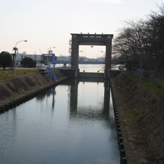 江戸川水閘門