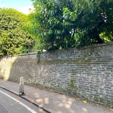 Wall To South Of Hillside