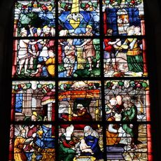 Vitrail de saint Jean-Baptiste
