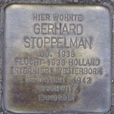Stolperstein à la mémoire de Gerhard Stoppelman