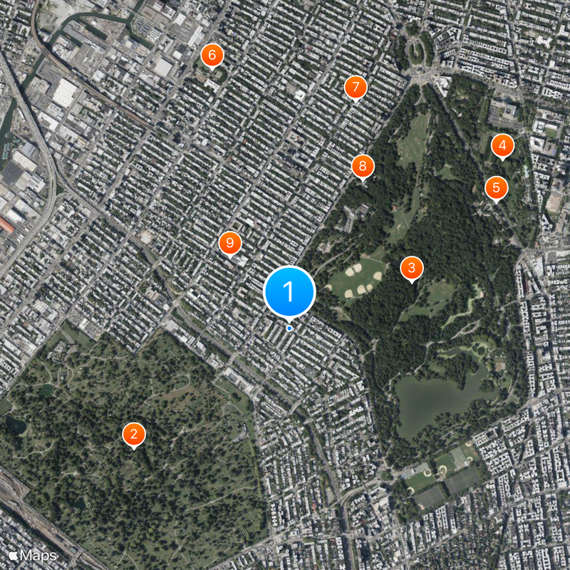 Windsor Terrace Map