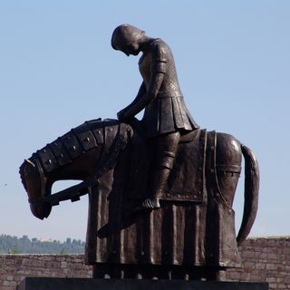 Equestrian statue of Francis of Assisi