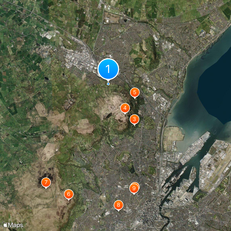 Belfast North Map