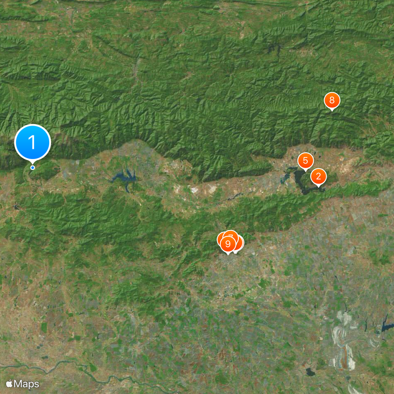 Tundzha Map