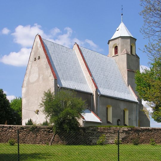 Holy Trinity church in Owiesno