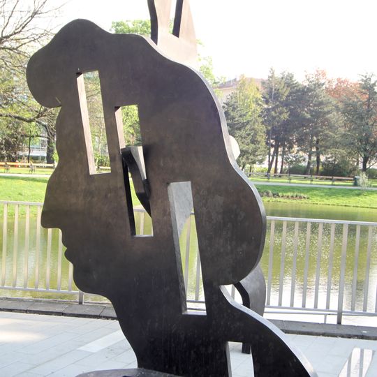 Chopin-Denkmal "La Note Bleue"