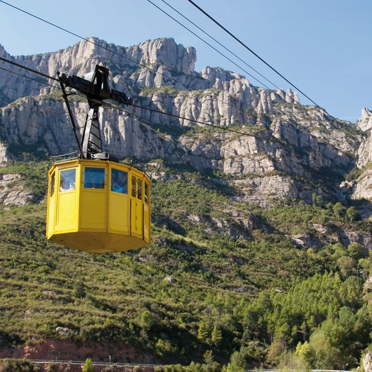 Kolej linowa w Montserrat