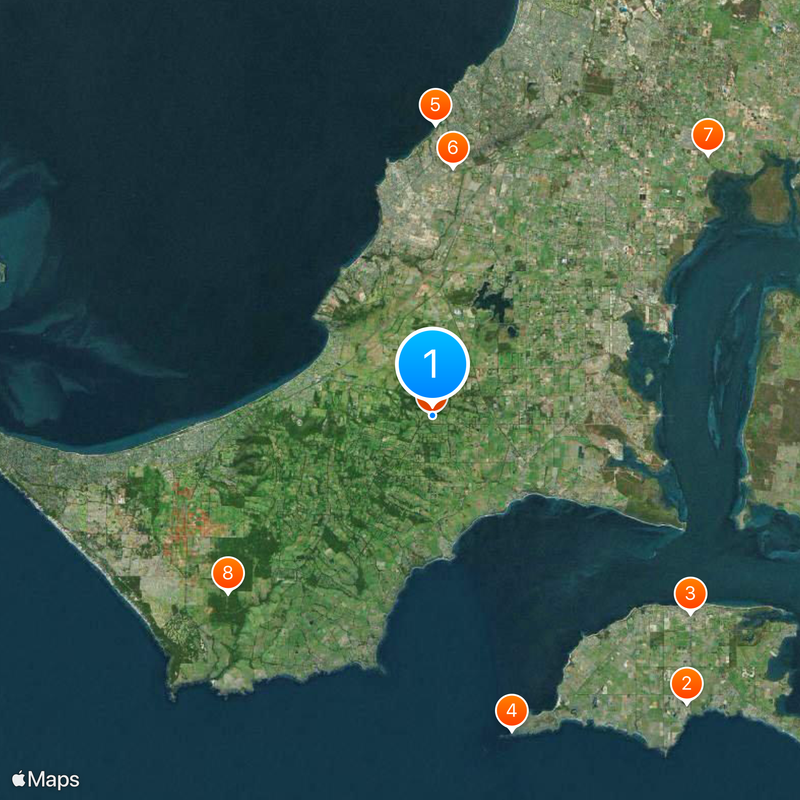 Mornington Peninsula Map