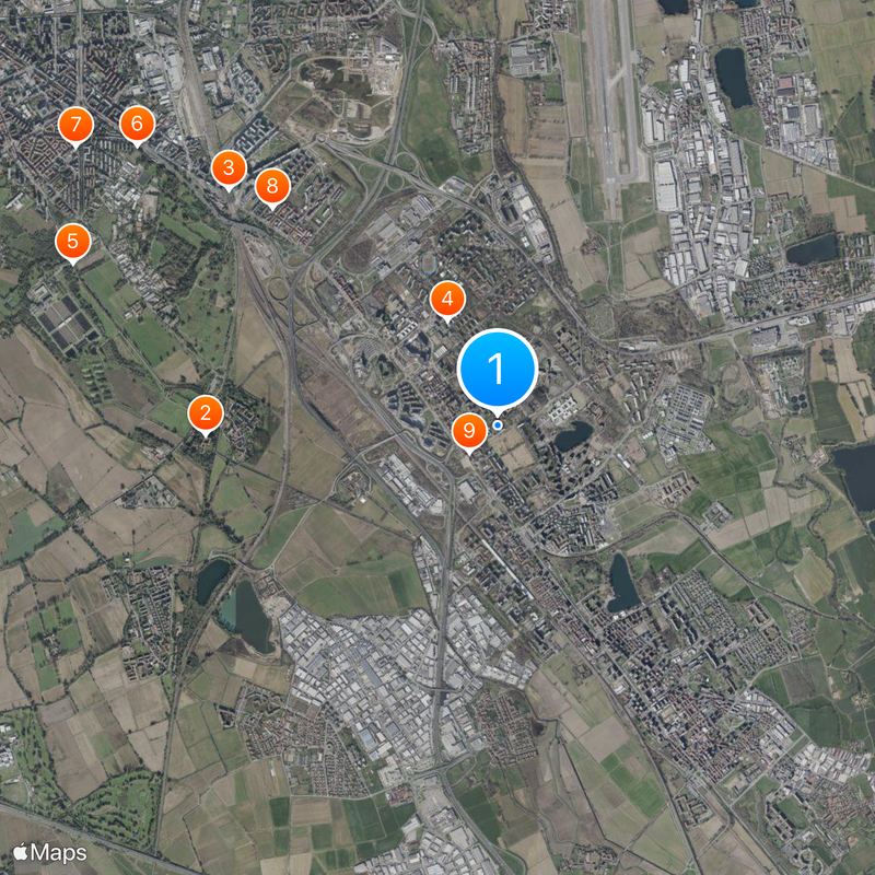 San Donato Milanese Map