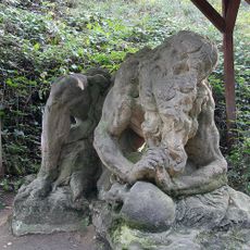 Socha poustevníka Onufria