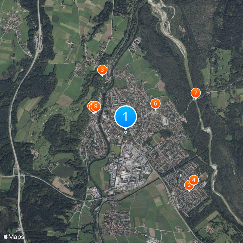 Wolfratshausen Carte