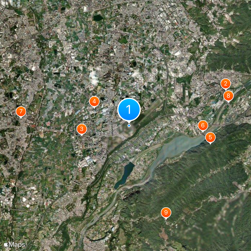 National Defense University Map