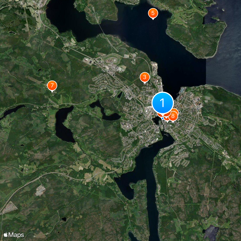 Härnösand Map