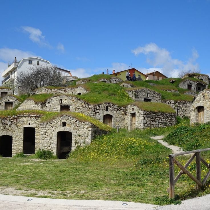 Old Rustic Filled Houses