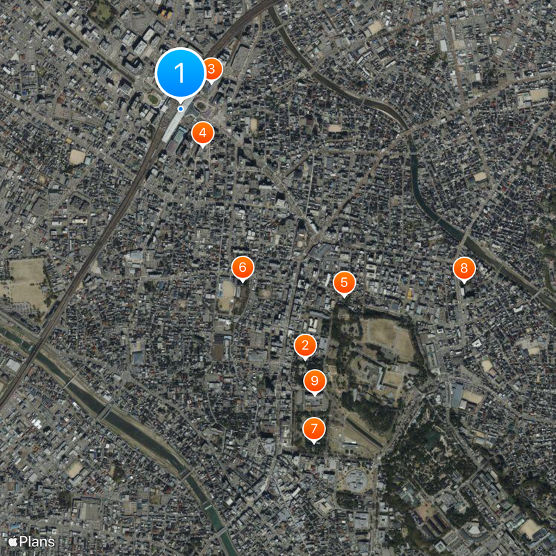 Kanazawa Station Map