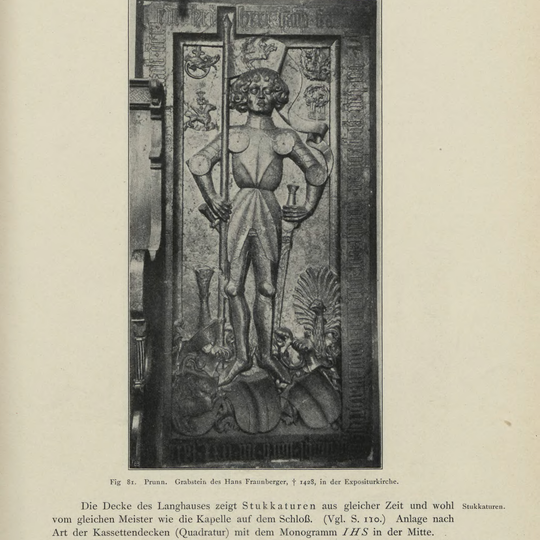 Grabstein für Hans Fraunberger vom Haag