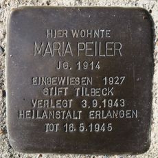 Stolperstein à la mémoire de Maria Peiler