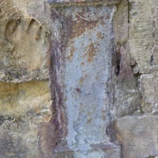 Cast Iron Boundary Post On Quarry Hill