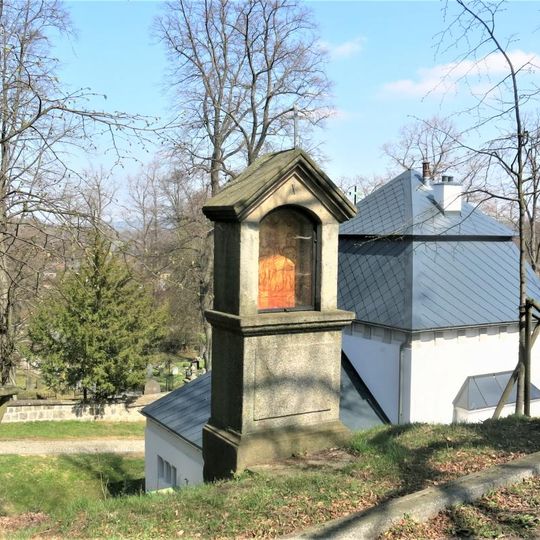Kaplička X. zastavení křížové cesty ve Šluknově