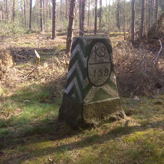 Sächsisch-Preußischer Grenzstein: Pilar Nr. 138