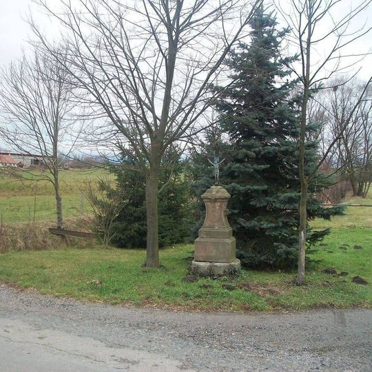 Kříž u potoka východně Stvolen