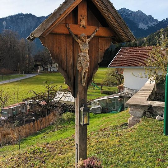Wayside cross at parish church