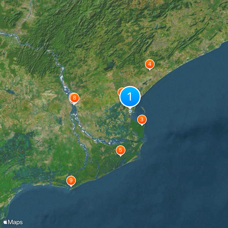 Kakinada Map